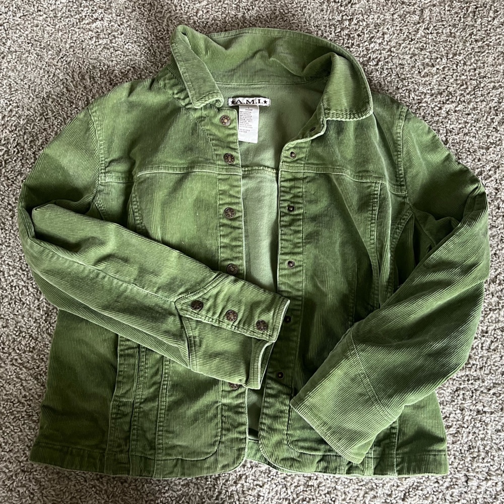 Green Corduroy Jacket